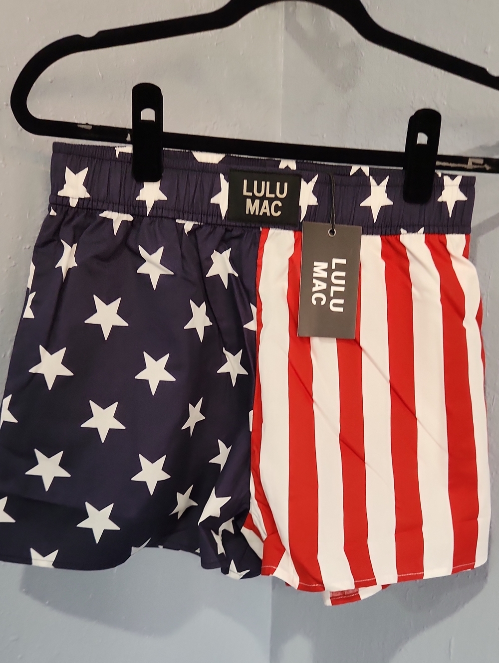 Lulu Mac Stars & Stripes Shorts - Red, White & Blue